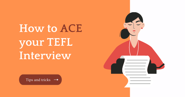 how to ace your TEFL interview