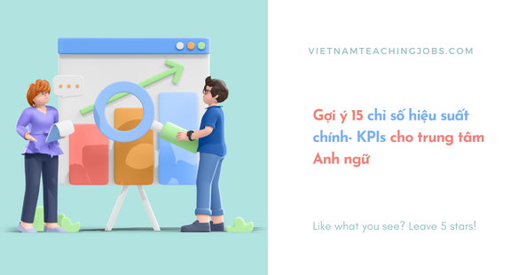 Gợi ý 15 chỉ số hiệu suất chính- KPIs cho trung tâm Anh ngữ