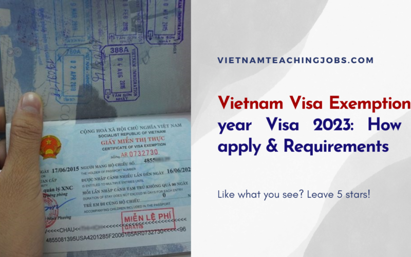 Vietnam Visa Exemption/5-year Visa 2024: How to apply & Requirements