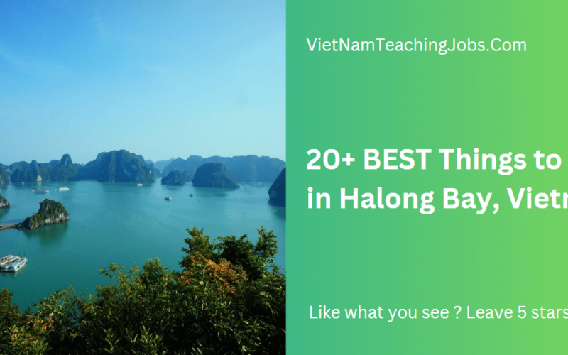 20+ BEST Things to Do in Halong Bay, Vietnam